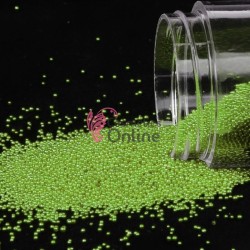 Perlute caviar CAV013 pentru decor unghii Green Metalizat